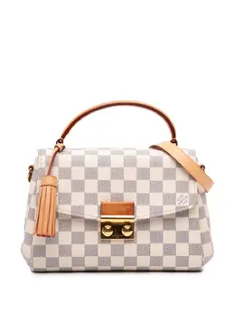 Louis Vuitton Pre-Owned: Белая сумка 