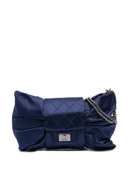 CHANEL Pre-Owned: Голубой клатч 