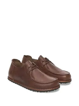 Birkenstock: Коричневые лоферы 