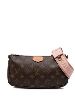 Louis Vuitton Pre-Owned: Коричневая сумка 