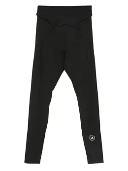 adidas by Stella McCartney: Чёрные легинсы 