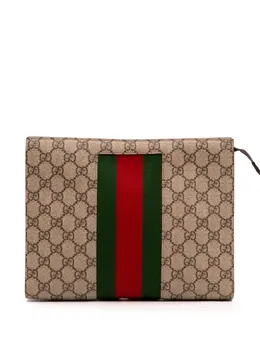 Gucci Pre-Owned: Коричневый клатч 