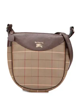 Burberry Pre-Owned: Коричневая сумка через плечо 