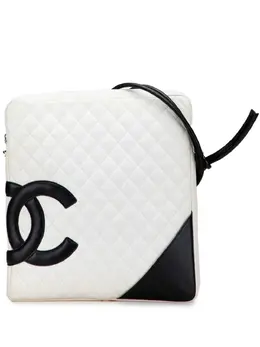CHANEL Pre-Owned: Чёрная сумка через плечо 