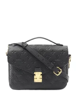 Louis Vuitton Pre-Owned: Чёрная сумка 