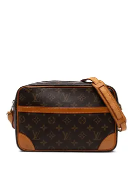 Louis Vuitton Pre-Owned: Коричневая сумка через плечо 