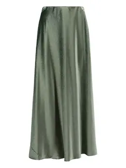 Alberta Ferretti: Атласная юбка 