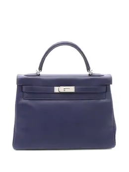Hermès Pre-Owned: Синяя сумка 