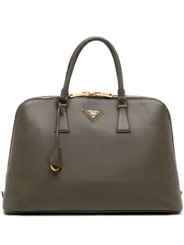 Prada Pre-Owned: Коричневая сумка 