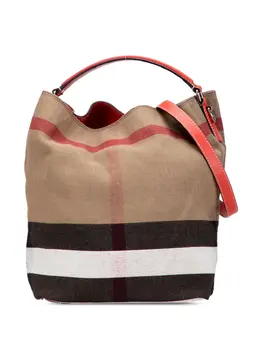 Burberry Pre-Owned: Коричневая сумка 
