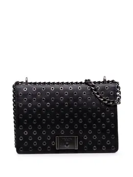 Prada Pre-Owned: Чёрная сумка через плечо 