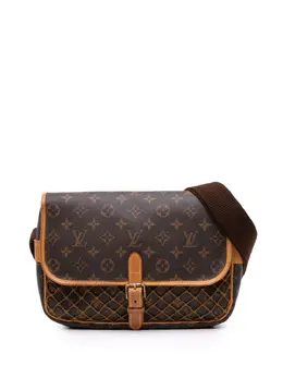 Louis Vuitton Pre-Owned: Коричневая сумка через плечо 
