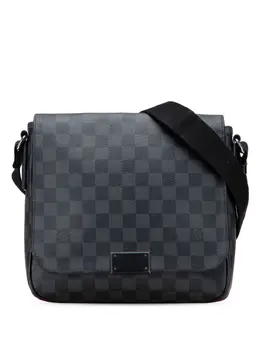 Louis Vuitton Pre-Owned: Чёрная сумка через плечо 