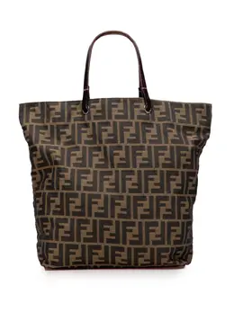 Fendi Pre-Owned: Коричневая сумка-шоппер 