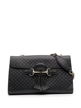 Gucci Pre-Owned: Чёрная сумка 