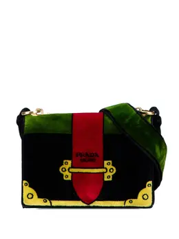 Prada Pre-Owned: Чёрная сумка через плечо 