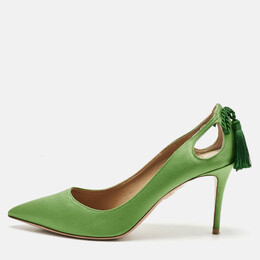 Aquazzura: Зелёные туфли  Forever