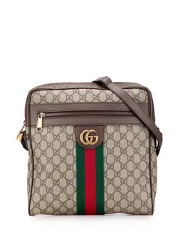 Gucci Pre-Owned: Коричневая сумка через плечо 