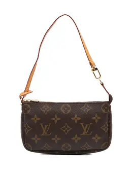 Louis Vuitton Pre-Owned: Коричневая сумка 