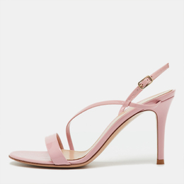 Gianvito Rossi: Розовые сандалии  Manhattan