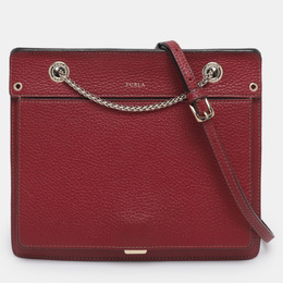 Furla: Красная сумка через плечо 