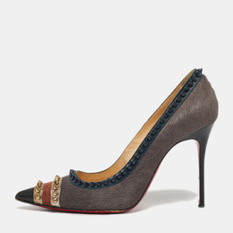 Christian Louboutin: Многоцветные туфли 