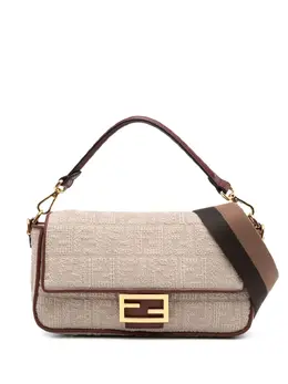 Fendi Pre-Owned: Коричневая сумка 