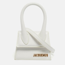 Jacquemus: Белая сумка на руку  Le Chiquito