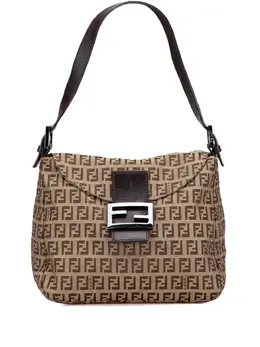 Fendi Pre-Owned: Коричневая сумка 
