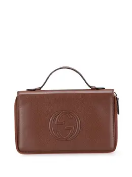 Gucci Pre-Owned: Коричневая сумка 