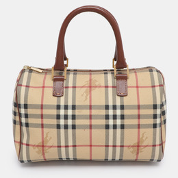 Burberry: Бежевая сумка 