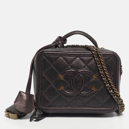 Chanel: Бордовая сумка 