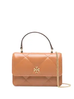 Tory Burch: Коричневая сумка-шоппер  Kira