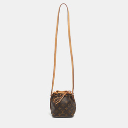 Louis Vuitton: Коричневая сумка 