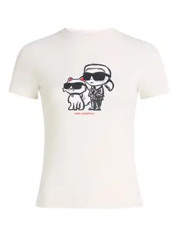 Karl Lagerfeld: Белый топ 