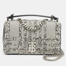 Burberry: Белая сумка  Lola