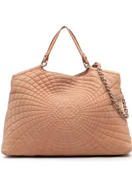 CHANEL Pre-Owned: Розовая сумка-шоппер 