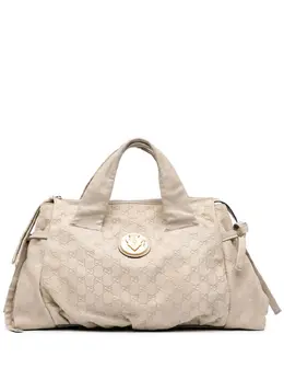 Gucci Pre-Owned: Коричневая сумка-шоппер 