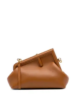Fendi Pre-Owned: Коричневая сумка через плечо 