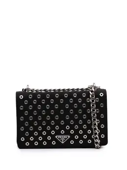 Prada Pre-Owned: Чёрная сумка через плечо 