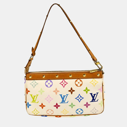 Louis Vuitton: Многоцветная сумка  Pochette Accessoires