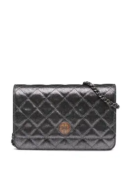 CHANEL Pre-Owned: Серебристый кошелёк 