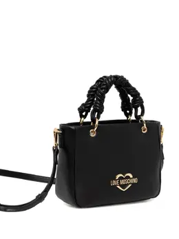 Love Moschino: Чёрная сумка-шоппер 