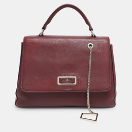 Aigner: Бордовая сумка на руку 