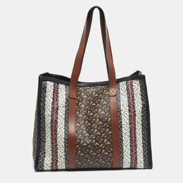 Burberry: Сумка-шоппер  Monogram