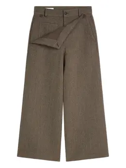 DRIES VAN NOTEN: Брюки с запахом 