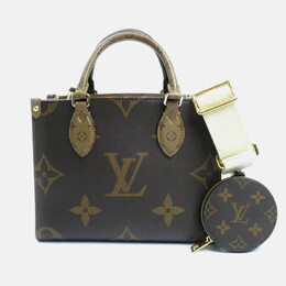 Louis Vuitton: Коричневая сумка 