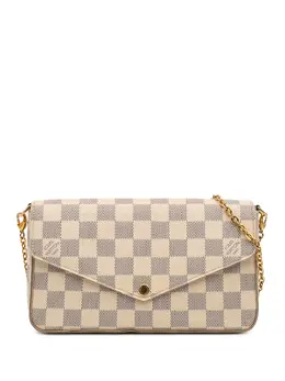 Louis Vuitton Pre-Owned: Белая сумка через плечо 