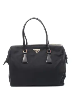 Prada Pre-Owned: Чёрная сумка 