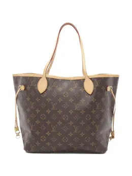 Louis Vuitton Pre-Owned: Коричневая сумка-шоппер 